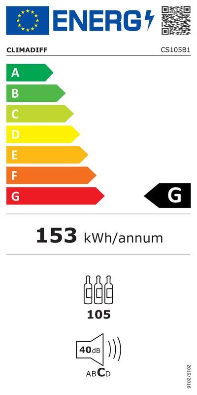 Climadiff Wijnkast CS 105B 1