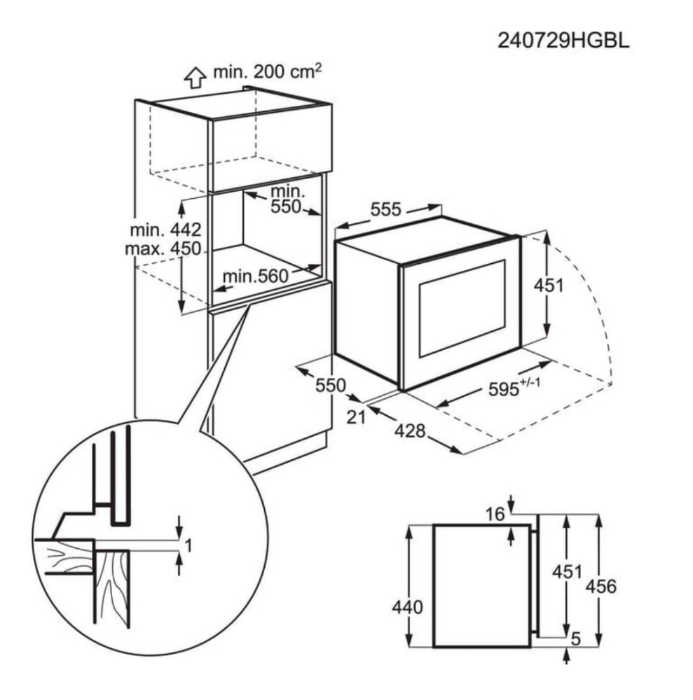 AEG Wijnkast inbouw CW 6000 B