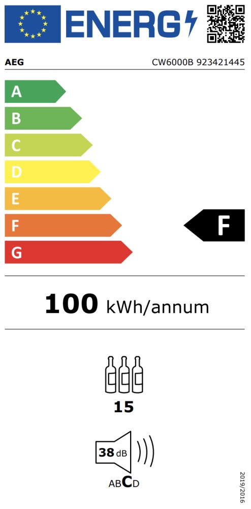 AEG Wijnkast inbouw CW 6000 B