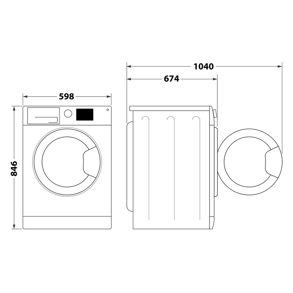 Whirlpool Droogkast CWD 85 MWBSBE