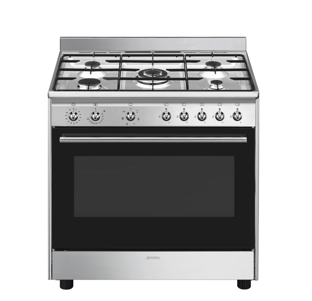 Smeg Fornuis gaskookplaat CX 90 GM