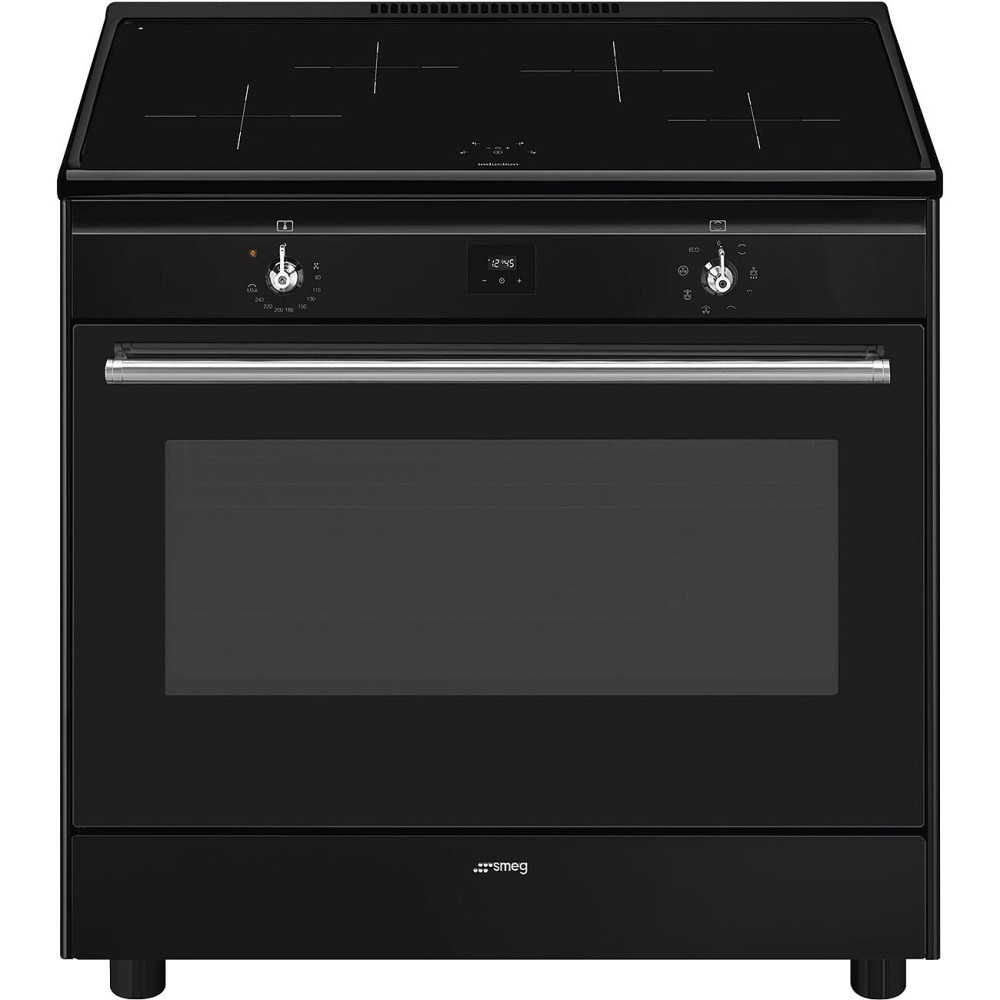 Smeg Fornuis inductie kookplaat CX 91 IMBL