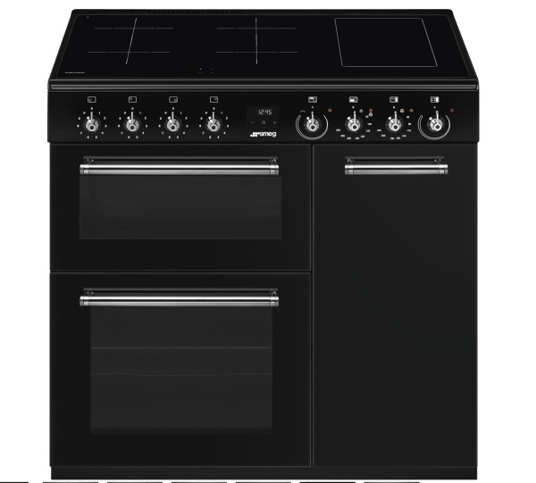 Smeg Fornuis inductie kookplaat  CX 93 IMBL