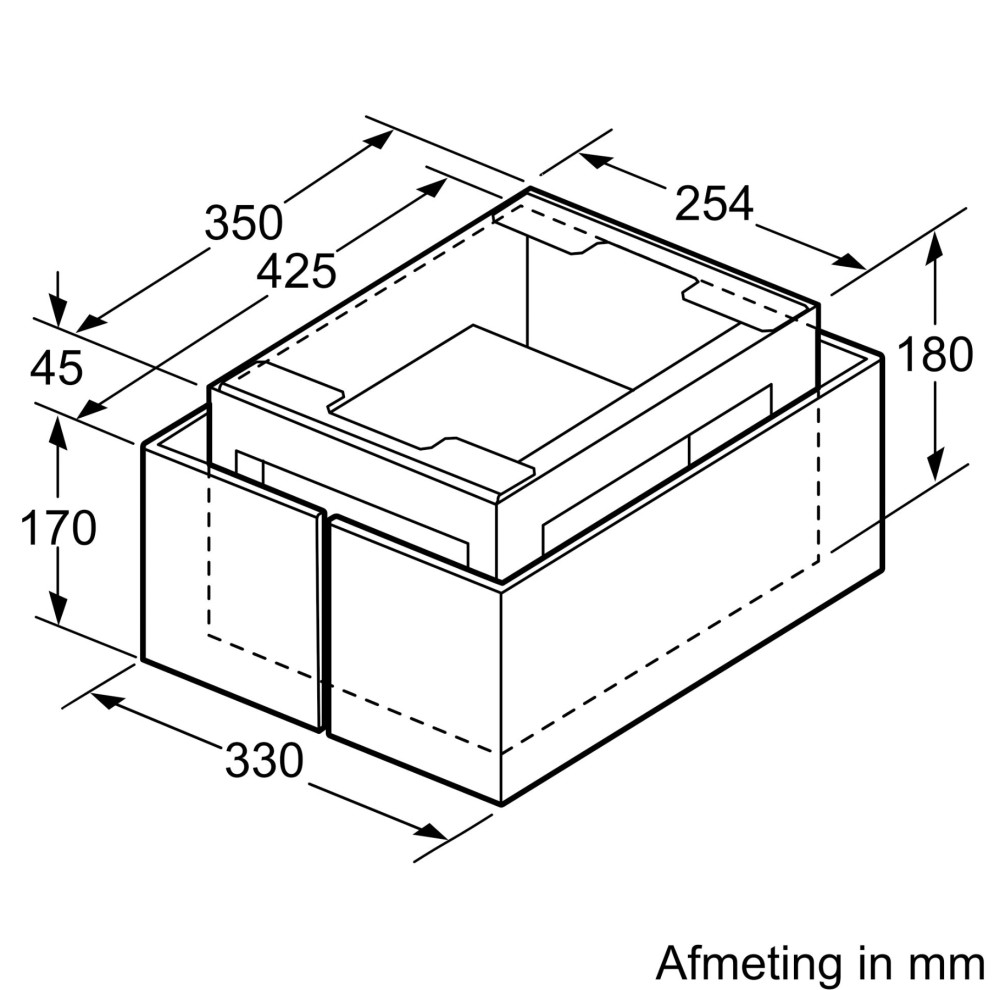 Bosch Dampkap toebehoren DIZ 2FX5D 1