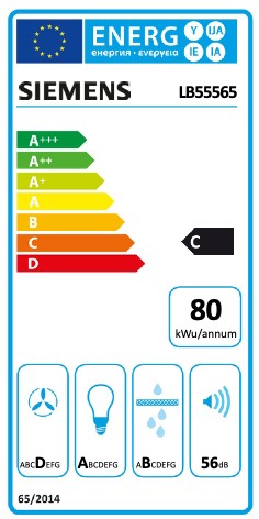 Siemens Dampkap inbouwgroep LB 55565
