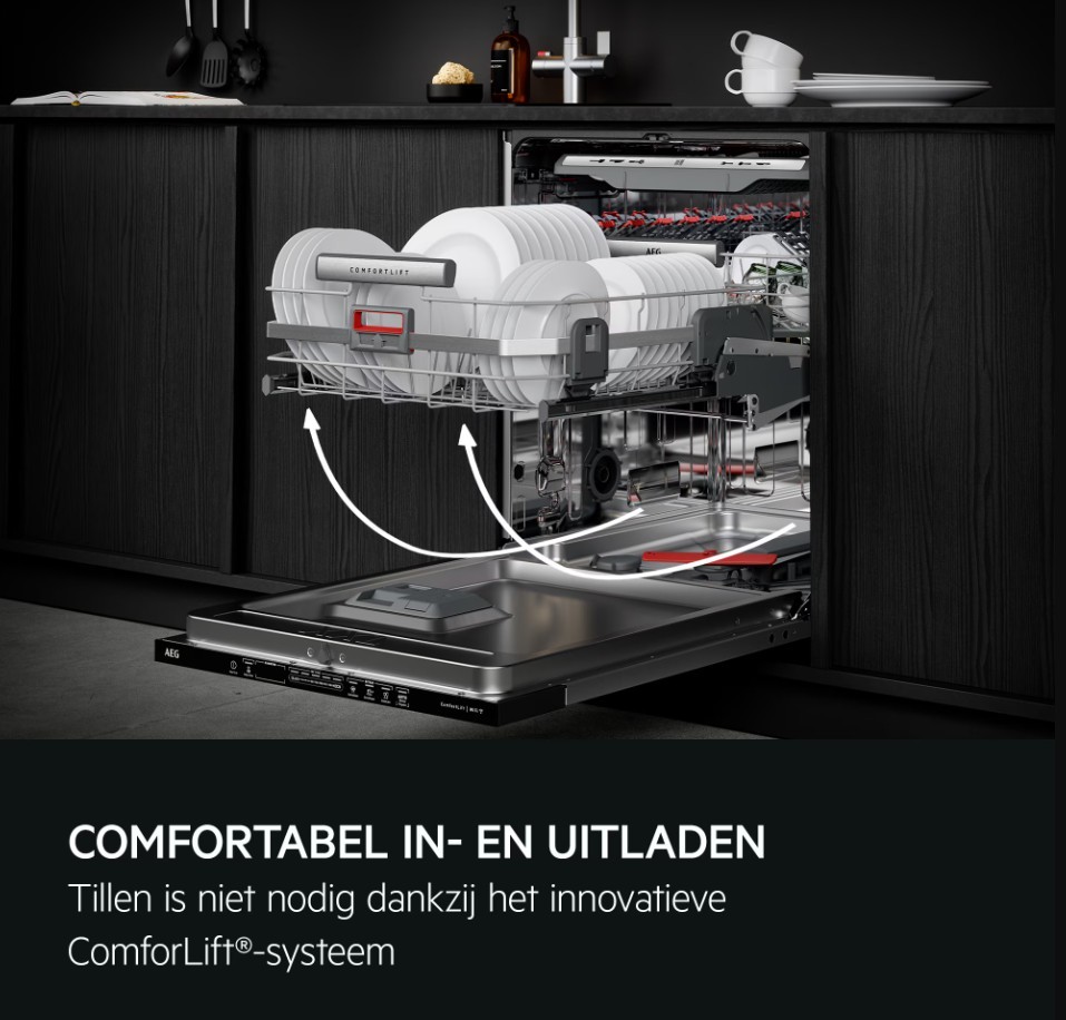 AEG Vaatwasser volledig integreerbaar 60cm F 94SV808 P