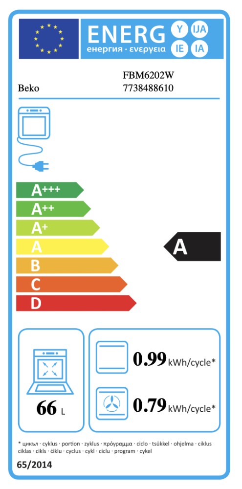Beko Fornuis gaskookplaat  FBM 6202 W