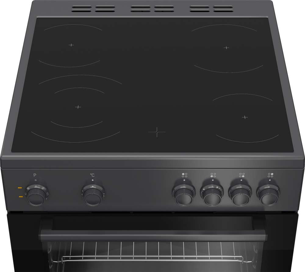 Beko Fornuis vitrokeramische kookplaat  FBM 6701 A