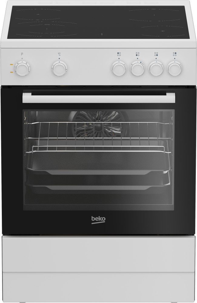 Beko Fornuis vitrokeramische kookplaat FBM 6701 W
