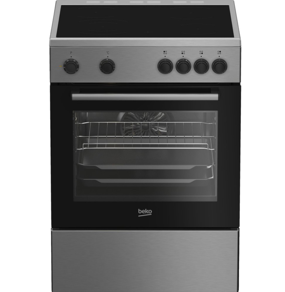 Beko Fornuis vitrokeramische kookplaat FBM 6701 X