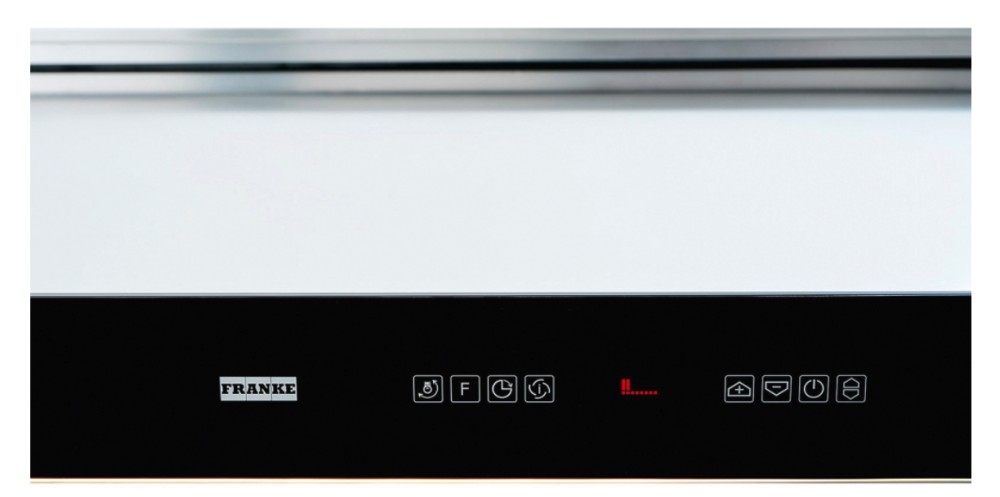 Franke Dampkap in het werkblad FDW 908 IBXS