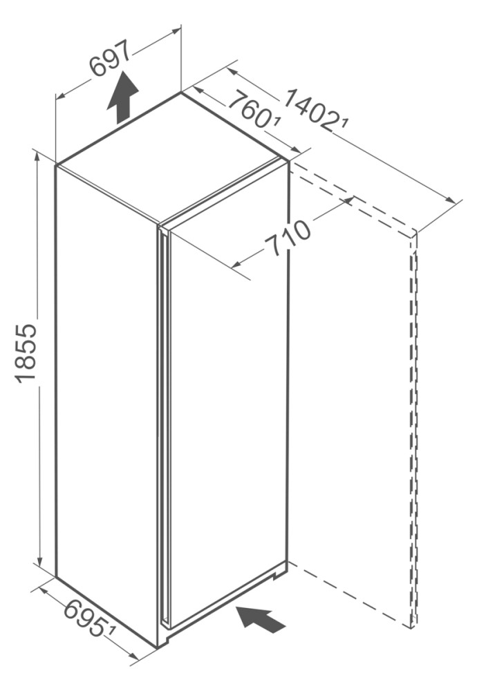 Liebherr Diepvries FNC 722722