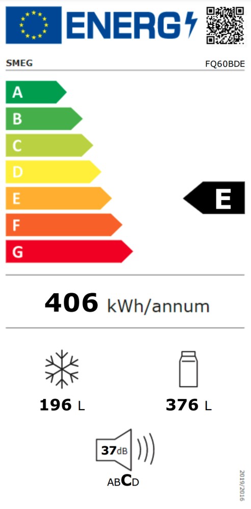 Smeg Side/Side + 3 en 4 deurs FQ 60 BDE
