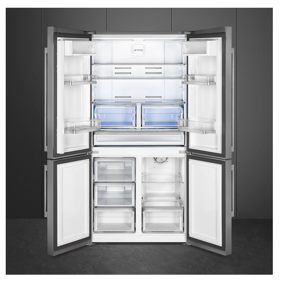 Smeg Side/Side + 3 en 4 deurs FQ 60 XDE