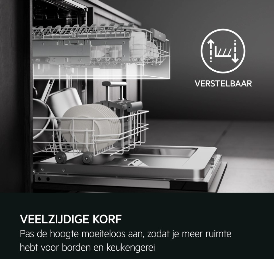 AEG Vaatwasser volledig integreerbaar 60cm FSE 76638 P