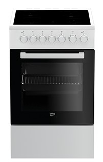 Beko Fornuis vitrokeramische kookplaat FSM 57100 GW
