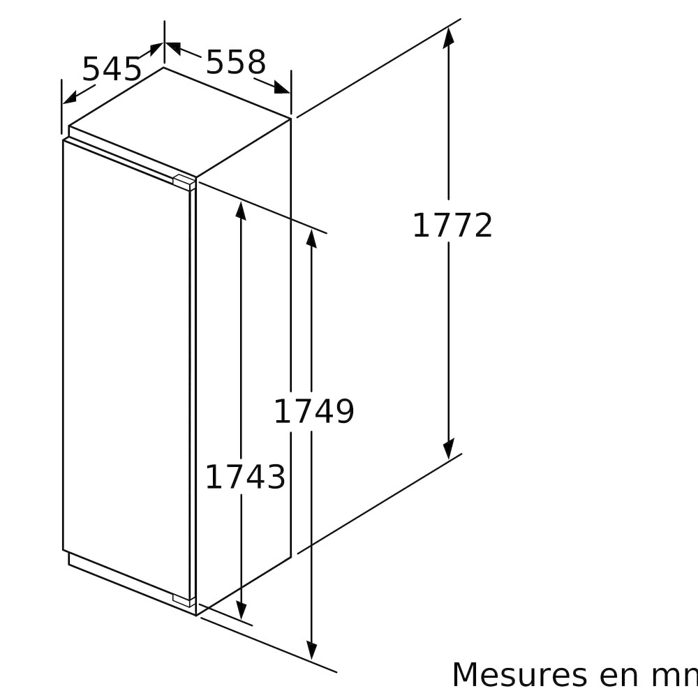 Siemens Diepvries inbouw  groter dan 122 cm  GI 81NSCE 0