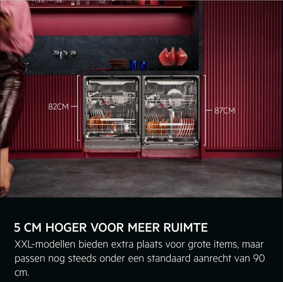 AEG Vaatwasser volledig integreerbaar 60cm GI 8700X2 TN