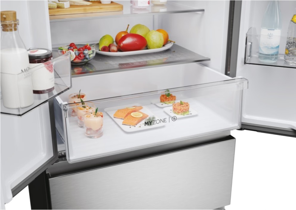 Haier Side/Side + 3 en 4 deurs HFR 3718 DNMM