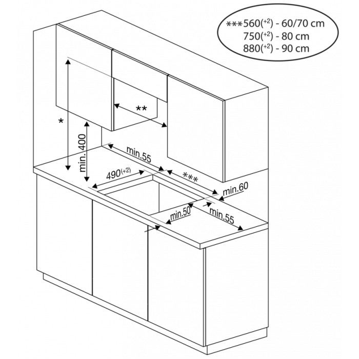 Beko Kookplaat inductie HII 85720 UFT