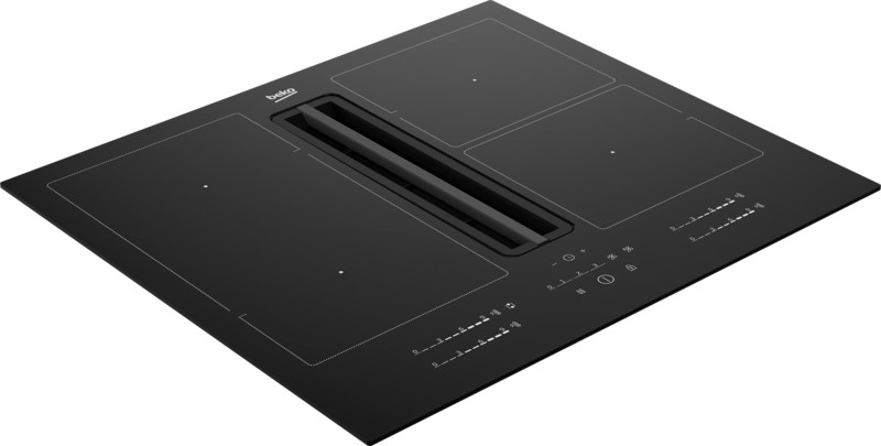 Beko Kookplaat met ingebouwde dampafzuiging HIXI 64700 UF