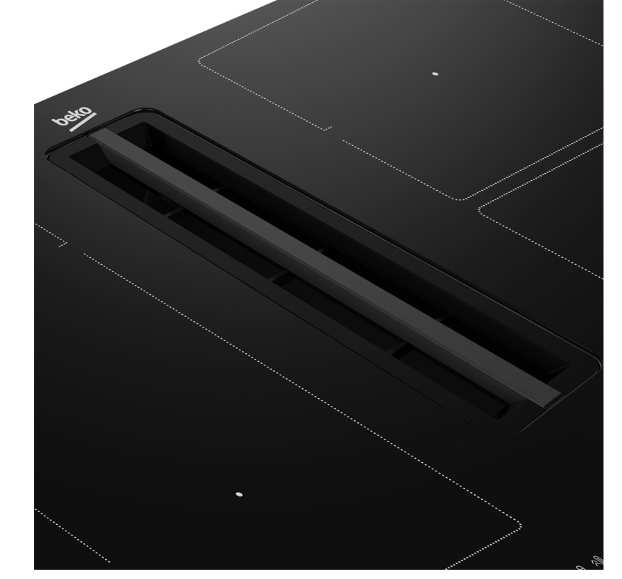 Beko Kookplaat met ingebouwde dampafzuiging HIXI 84700 UF