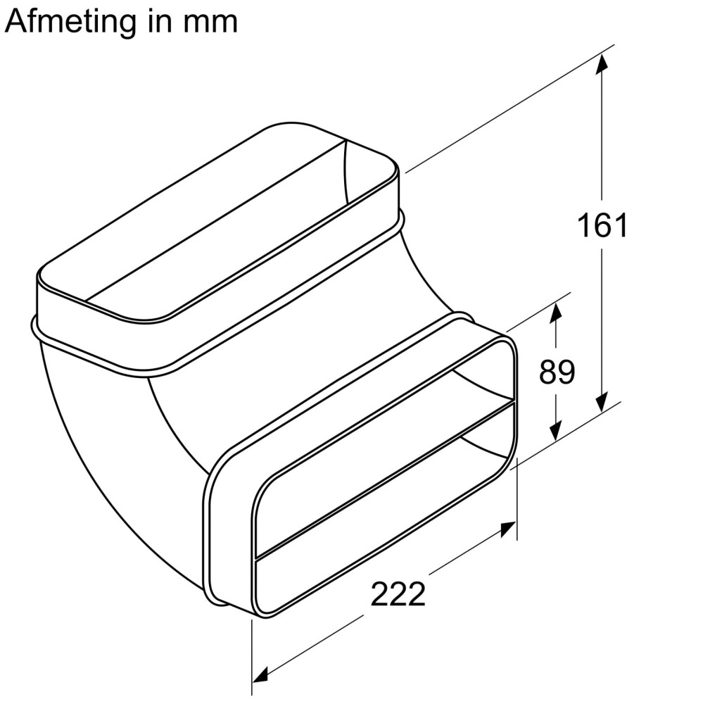 Siemens Dampkap toebehoren HZ 9VDSB 2