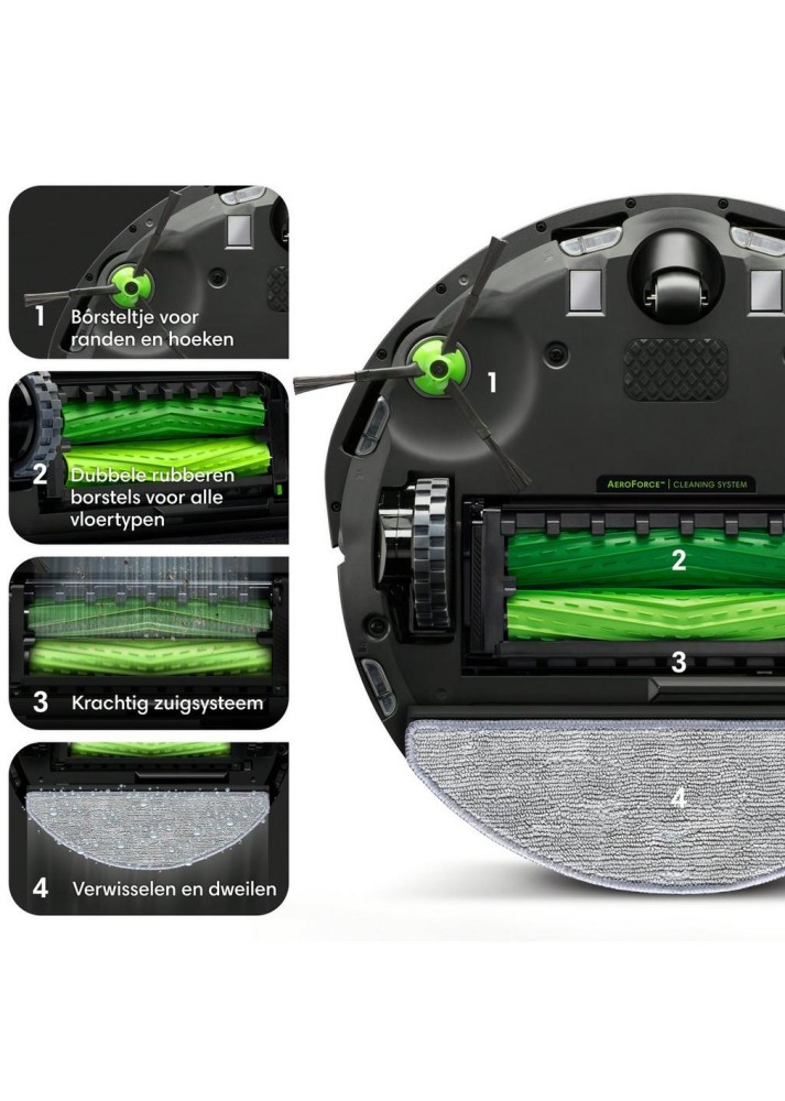 Roomba Robotstofzuigers iRobot Combo i 5 (i517840 )