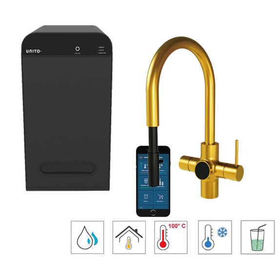 Unito Unito  Infinity G 3 Orbit Pullout C Goud - Vooraanzicht
