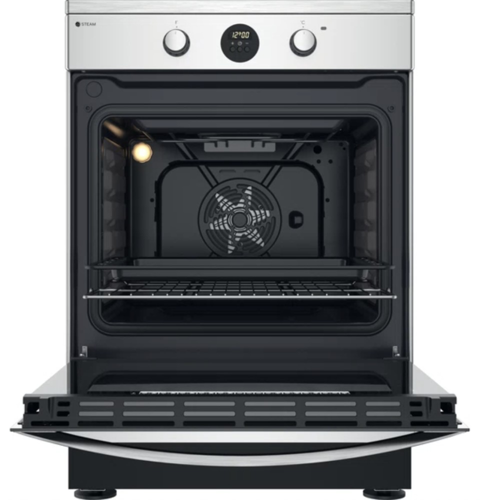 Indesit / by Whirlpool Fornuis inductie kookplaat IS 67IQ8 CCX