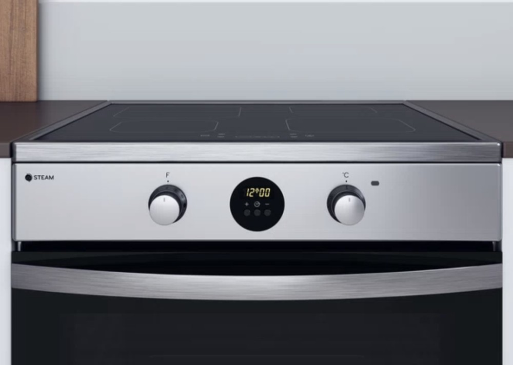 Indesit / by Whirlpool Fornuis inductie kookplaat IS 67IQ8 CCX