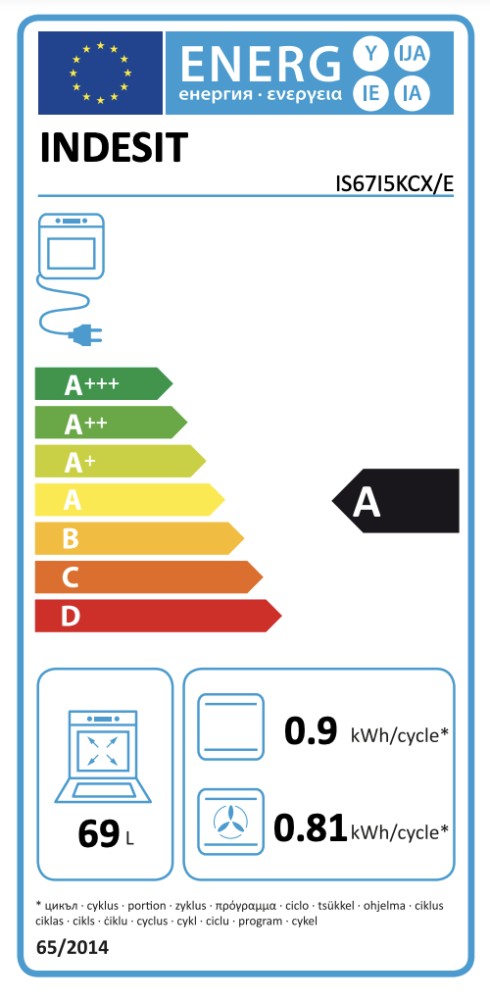 Indesit / by Whirlpool Fornuis inductie kookplaat IS 67IQ8 CCX