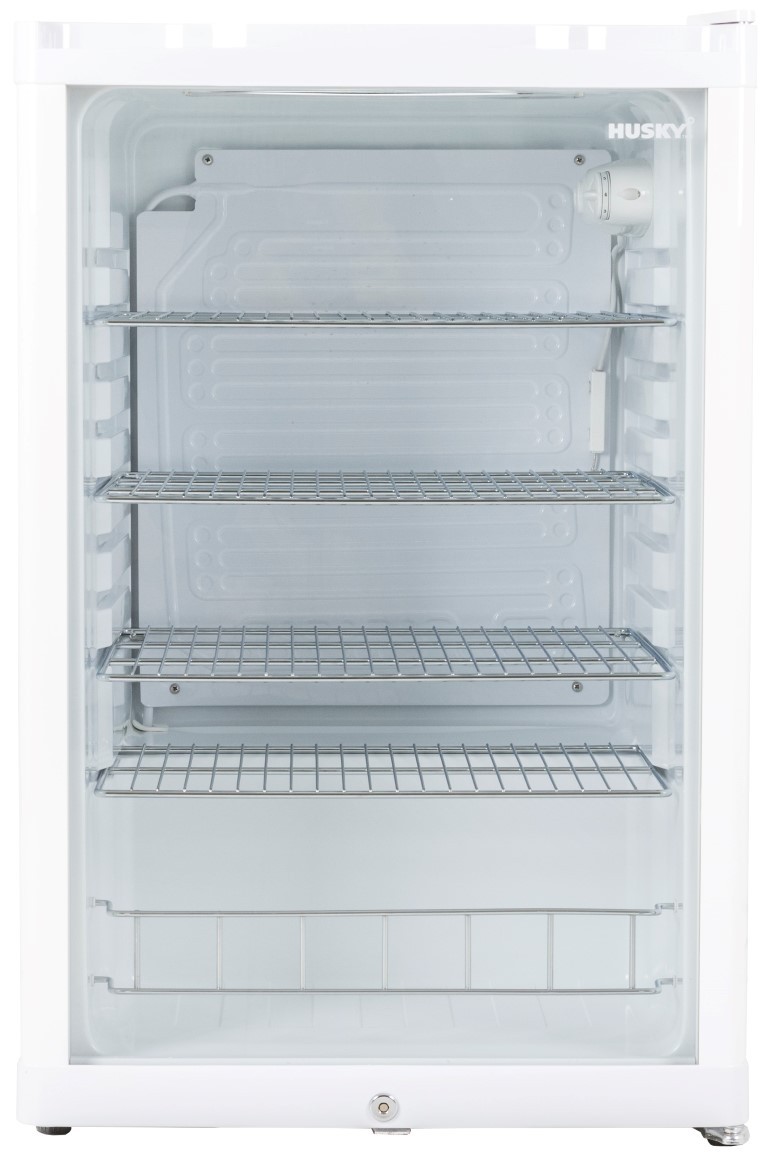 HUSKY Flessenkoeler/ glazen of volle deur  KK 111 WH - Vooraanzicht