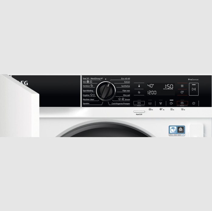 AEG Was en droog combinatie inbouw LWR 7786 BI