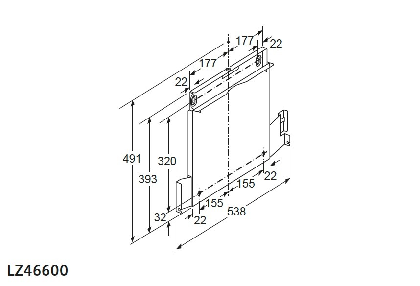 Siemens Dampkap toebehoren LZ 46600