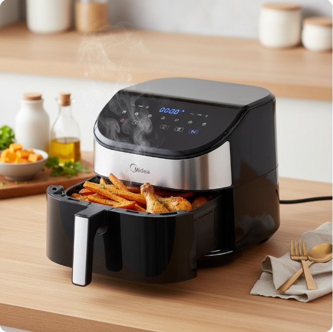 Midea Airfryer MAD 55000ADK 0