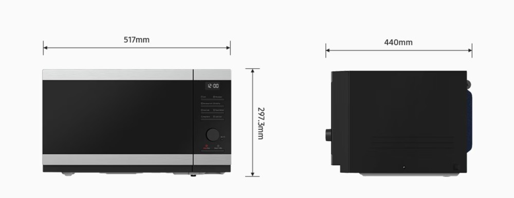 Samsung Microgolfoven vrijstaand MG 32DG4524CTE 1