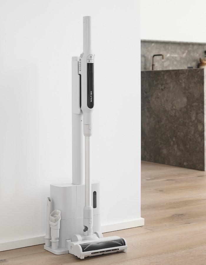 Nilfisk Steelstofzuiger Nilfisk Move with Docking Station Grey Nilfisk Move with Docking Station Grey