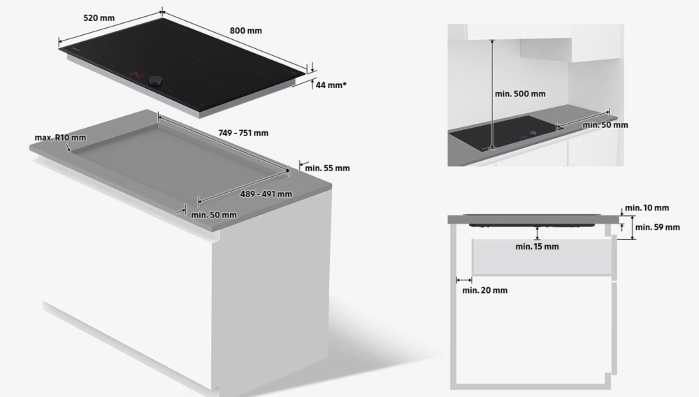 Samsung Kookplaat inductie NZ 84C6058 KK