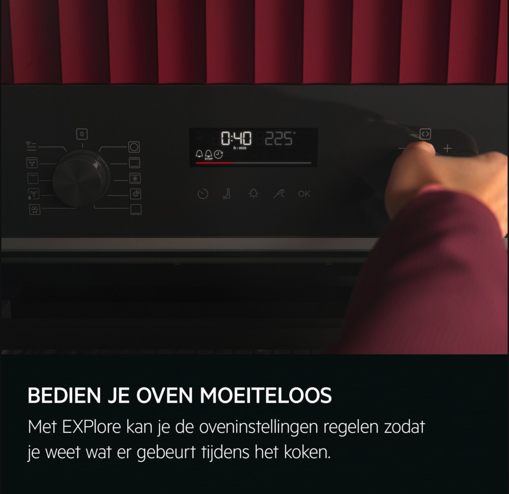 AEG Combi : oven + microgolf OO 5NK40 K