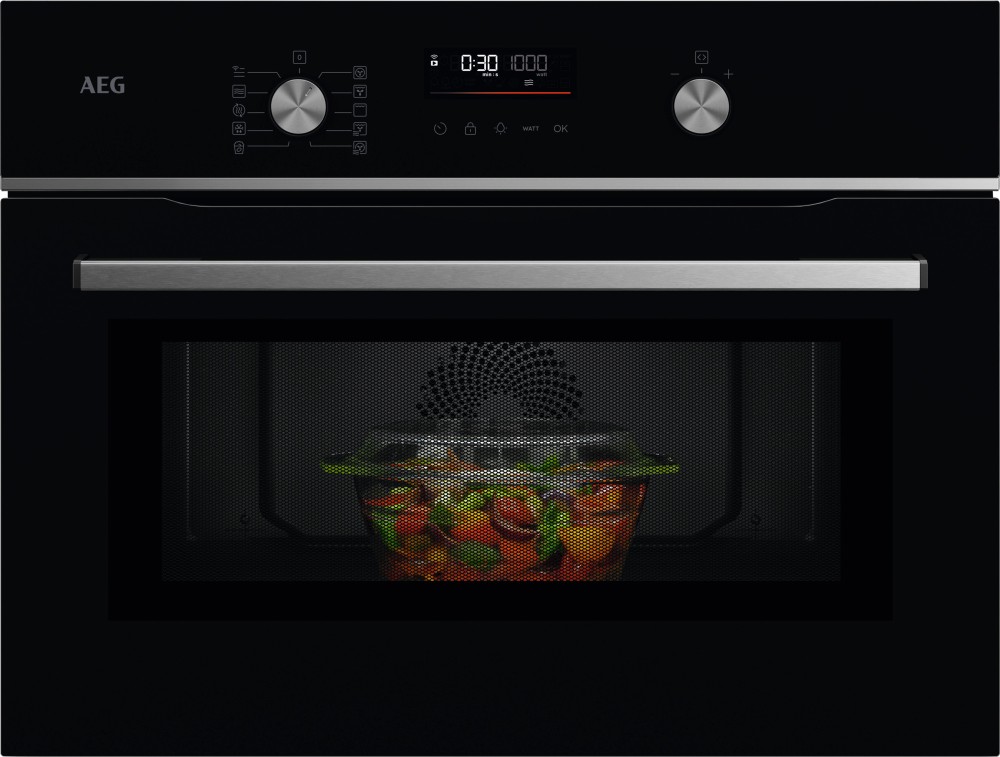 AEG Combi : oven + microgolf OO 5NK40 WB