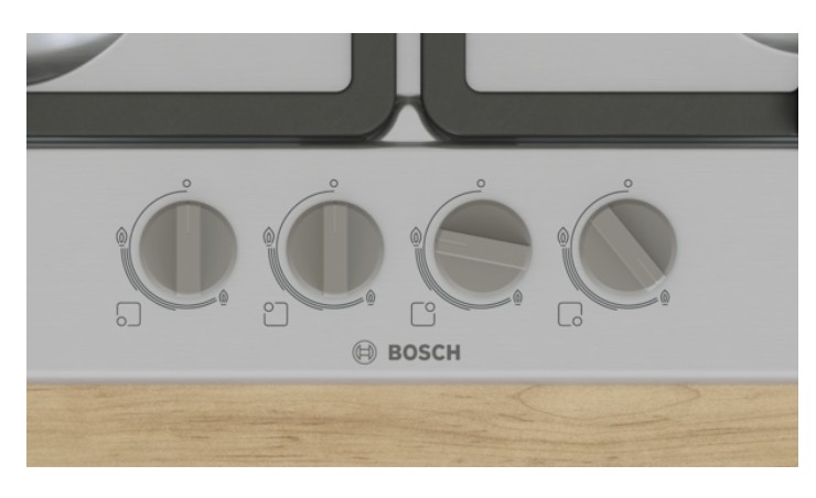 Bosch Kookplaat gas PGH 6B5K 90