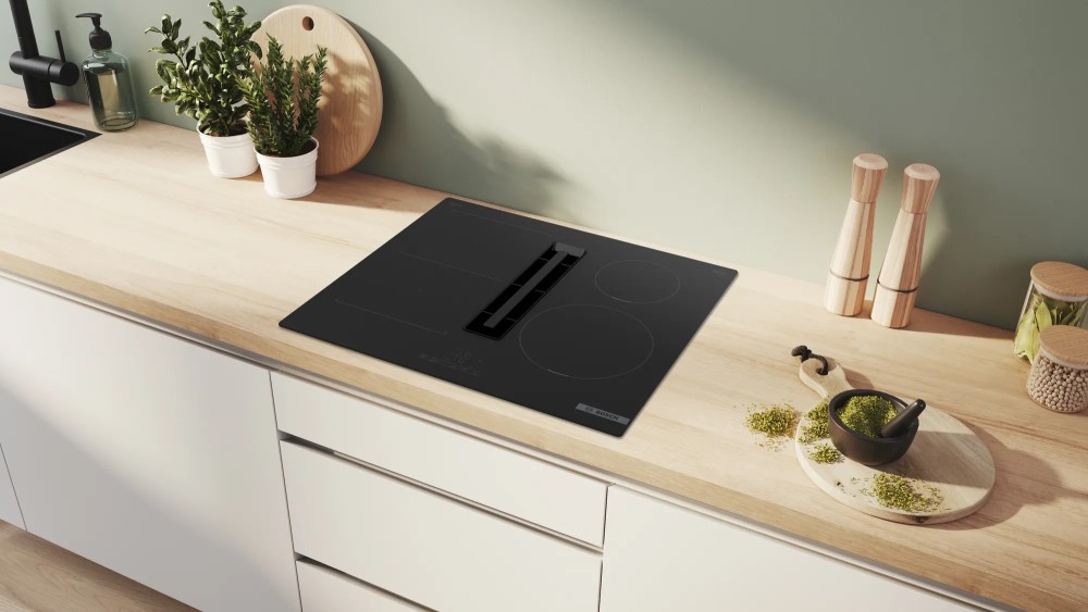 Bosch Kookplaat met ingebouwde dampafzuiging PVS 611B16 E