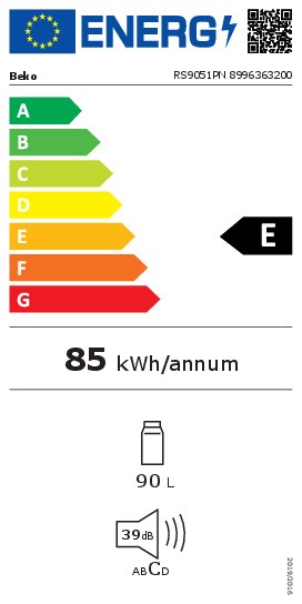 Beko Koelkast RS 9051 PN