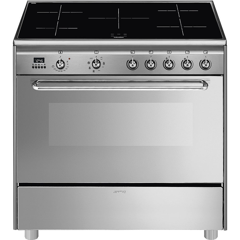 Smeg Fornuis inductie kookplaat SCD 90IMX9- 1