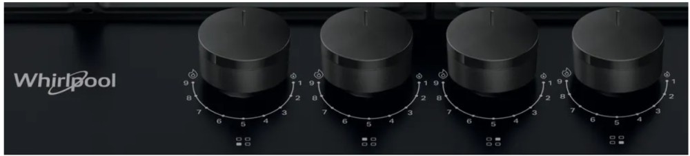 Whirlpool Kookplaat  gas TGML 660 NB