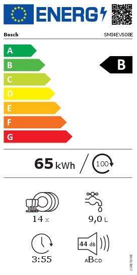 Bosch Vaatwasser integre. 60cm frontbediening SMI 4EVS08 E