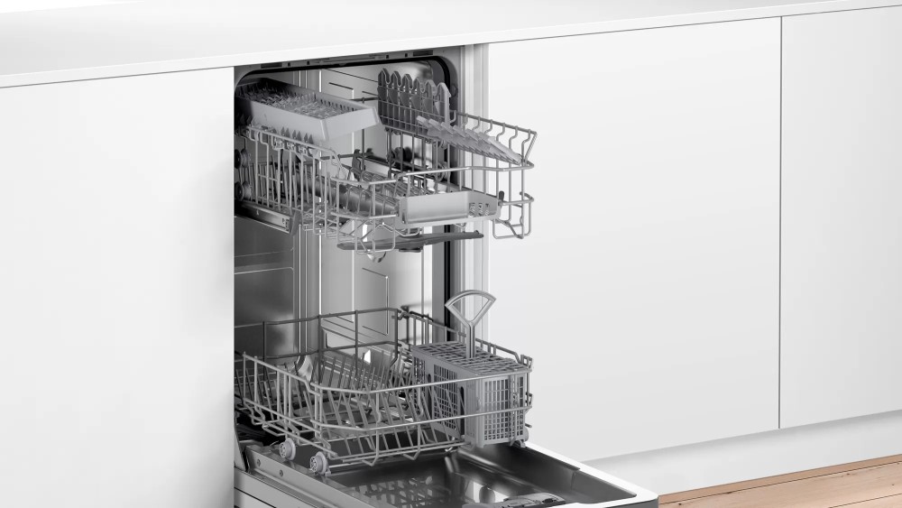 Bosch Vaatwasser volledig integreerbaar 45cm SPV 2IKX10 E