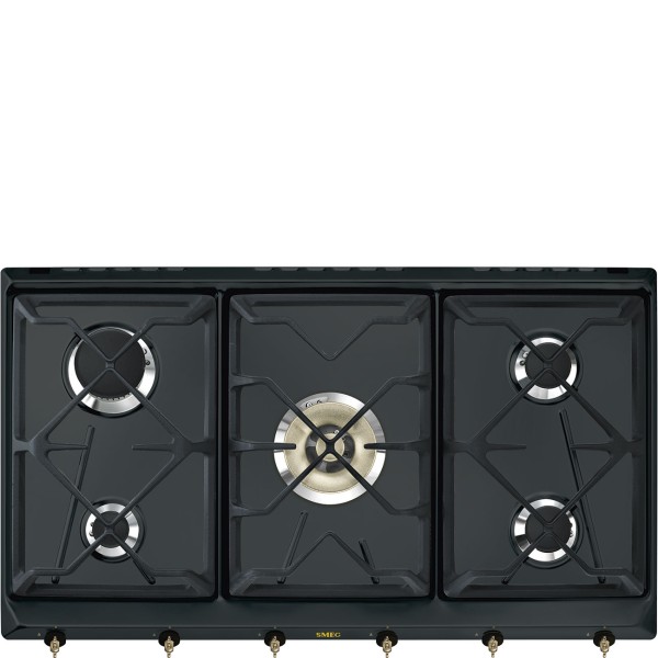 Smeg Kookplaat  gas SRV 896 AOGH