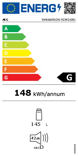 AEG Wijnkast inbouw SWB 66001 DG